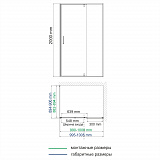 Душевой уголок Wasserkraft Elbe 74P22