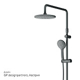 F42890A14 Gem набор 2в1: см-ль д/ванны/душа, верхний душ d 220 мм, ручн.душ 110 мм, 1 ф-ция, душевая