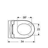 Комплект Инсталляция для унитазов AlcaPlast Sadromodul AM101/1120 + Унитаз подвесной Geberit Renova 500.801.00.1 безободковый с сиденьем микролифт + Клавиша смыва AlcaPlast M70 белая
