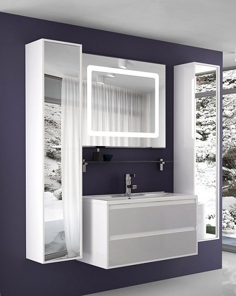 Шкаф-пенал Акватон Римини 35x168 1A232703RN010