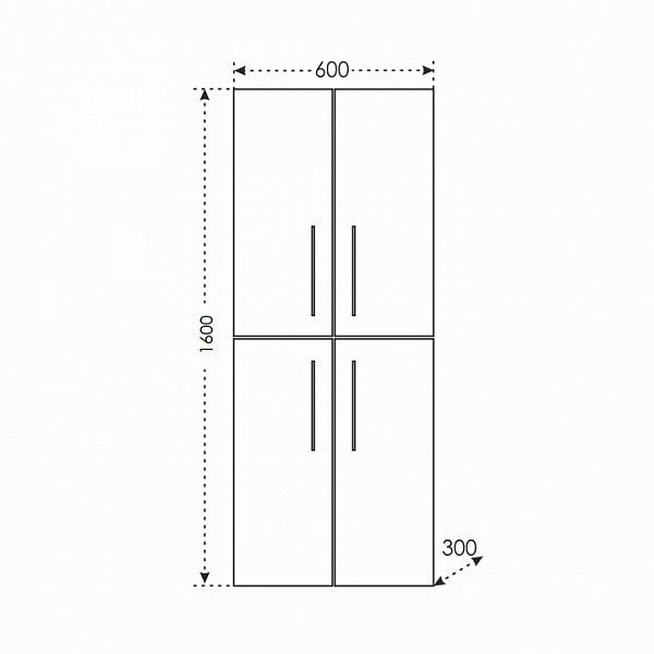 Колонна Вегас 60 напольная/подвесная Санта 526008