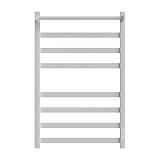 Полотенцесушитель электрический Point Меркурий PN83858PW П7 500x800 с полкой, диммер справа, белый