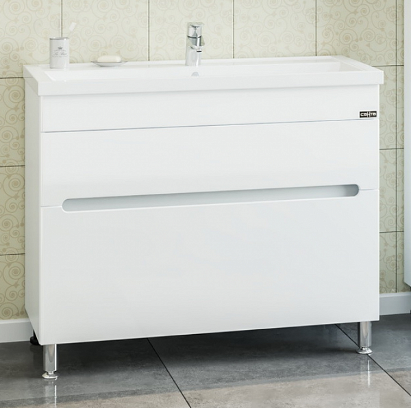 Тумба под раковину Лондон 100 напольная Санта 224009л