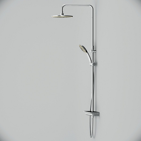 F0770A400 Spirit V2.0 душ.система, набор: смеситель д/душа с термостатом, верхн. душ d 250 мм, ручн.