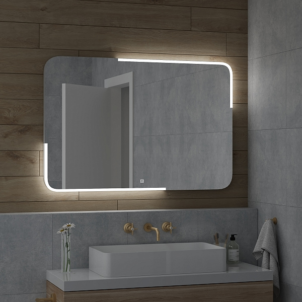 Зеркало Континент "Raison Led" 800х600