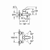 Набор для ванны Grohe Start Flow 120214