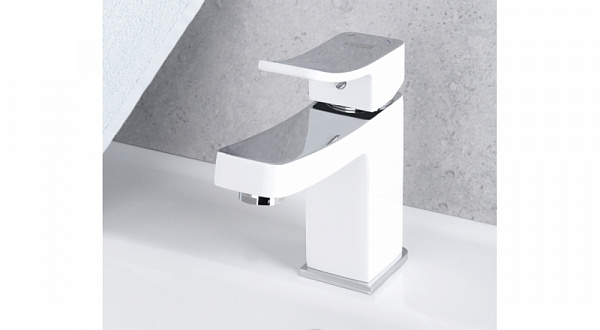 Смеситель для раковины Wasserkraft Aller 1063WHITE