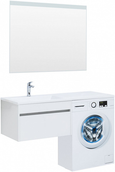 Тумба под раковину Aquanet Токио 68 белый (подвесная, 1 ящик) 00236917