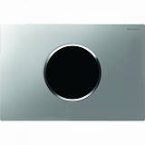 Клавиша смыва Geberit Sigma 10 115.907.KN.1 хром, черный
