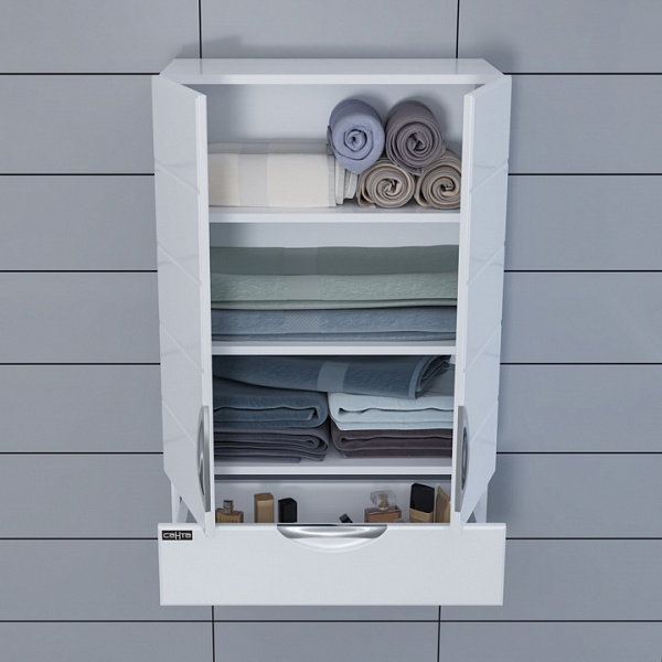 Подвесной шкаф над стиральной машиной Родос 60/90 Санта 406003