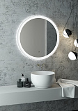 Зеркало Континент "Planet white Led" D 800 с бесконтактным сенсором