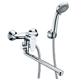 Смеситель для ванны с длинным изливом Wasserkraft  Leine 3502L