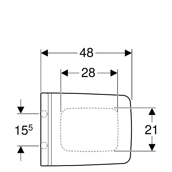Крышка-сиденье Geberit (Keramag) 500.537.01.1 с микролифтом