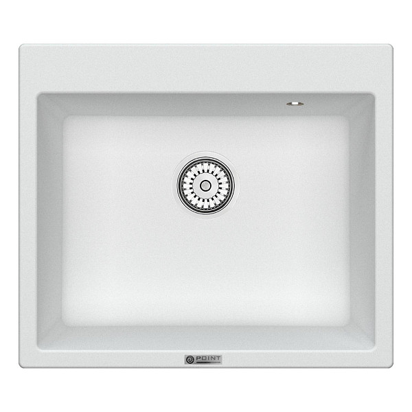 Мойка кухонная Point Бинга 60 PN3003W, белый