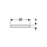 Крышка-сиденье Geberit myDay 575410000 с микролифтом