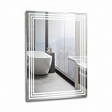 Зеркало AZARIO Спарта 600х800, LED-подсветка, сенсорный выключатель