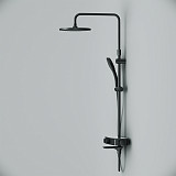 F0750A522 Inspire V2.0, душевая система, набор: см-ль д/ванны/душа с термостатом, верхний душ d 250