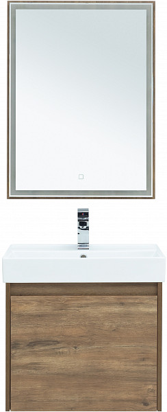 Зеркало Aquanet Nova Lite 60 дуб рустикальный LED 00249510