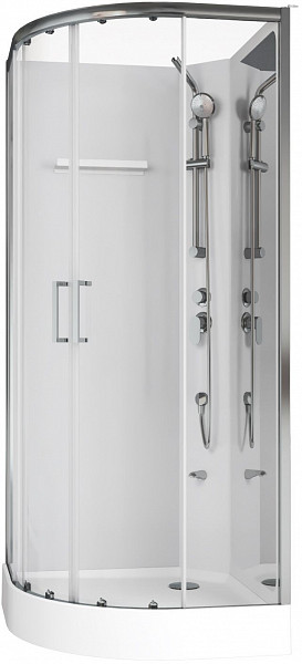 Душевая кабина Aquanet Passion R 2.0 90x90, прозрачное стекло 00263868