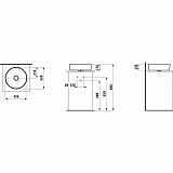 Рукомойник Laufen Kartell 8.1233.1.000.112.1 42 см