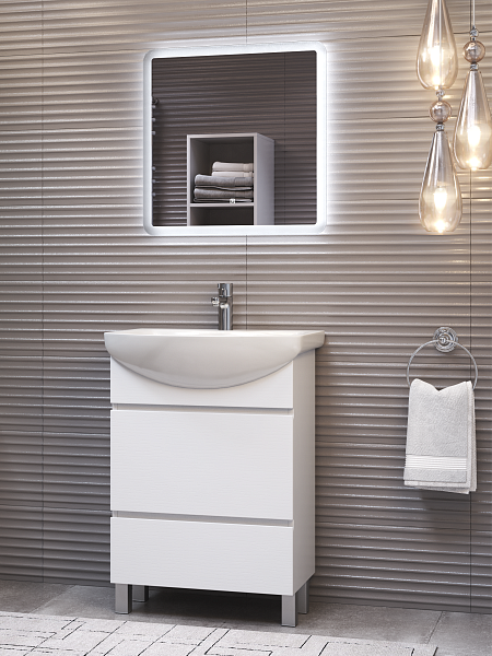 Тумба VIGO Wing 600-0-2 (Балтика) белый