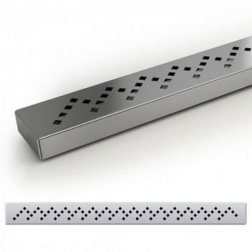 Решетка для душевого лотка PlastBrno Klasik 60 см SZL064B