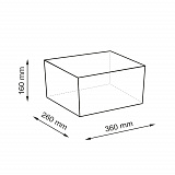 Корзина для белья Wasserkraft Aisch WB-550-M