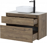 Тумба под раковину Aquanet Nova Lite 90 дуб рустикальный (2 ящика) 00249518