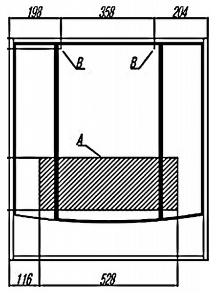 Зеркало-шкаф Акватон Инфинити 76x85 1A192102IF010 с подсветкой