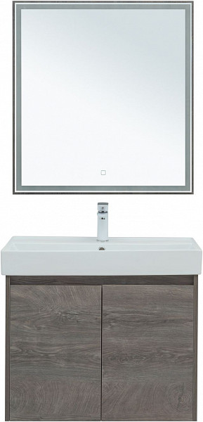 Мебель для ванной Aquanet Nova Lite 75 дуб рошелье (2 дверцы) 00302536