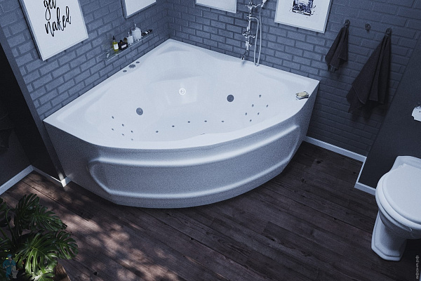 Акриловая ванна Aquatek  Сириус 164x164 SIR164-0000002