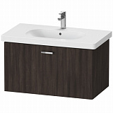 Комплект мебели Duravit тумба XBase + раковина D-Code 80 см