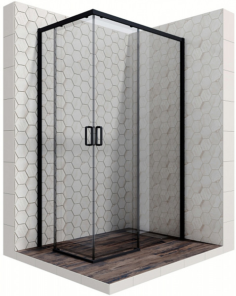 Душевое ограждение Ambassador Queen 11011205RBlack