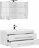 Комплект мебели для ванной Aquanet Нота 100 белый (камерино) 00287696