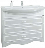 Тумба под раковину Верона 105 3 ящика напольная Санта 700118