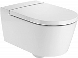 Крышка для чаши Roca Inspira Round Soft Close 80152200B с микролифтом, петли хром