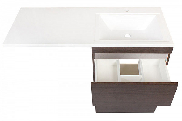 Тумба напольная "Даллас 120", Люкс венге, PLUS