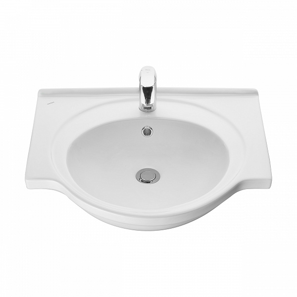 Раковина Santeri Сатурн с переливом белый 131211S0011B0