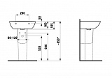 Пьедестал для раковины Laufen Pro 8.1995.0.000.000.1