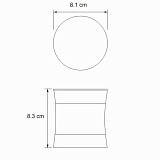 Косметическая емкость Wasserkraft Wern K-7579