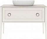 Тумба Kerama Marazzi PLAZA Classic Neo напольная с ящиками 120, белая матовая