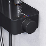 F0750A422 Inspire V2.0, душевая система, набор: см-ль д/душа с термостатом, верхний душ d 250 мм, ру