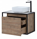 Тумба под раковину Aquanet Nova Lite Loft 75 R дуб рустикальный 00261657