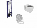 Унитаз подвесной с инсталляцией Ideal Standard W880101