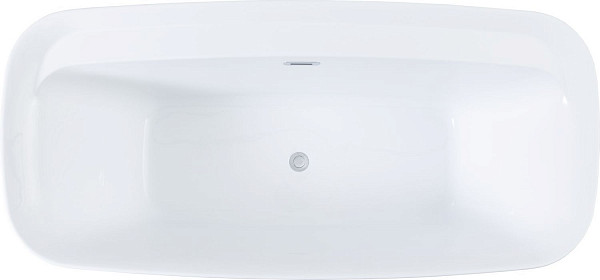 Акриловая ванна Aquanet Family Fine 170x78 95778 Gloss Finish (панель Black matte) 95778-GW-MB