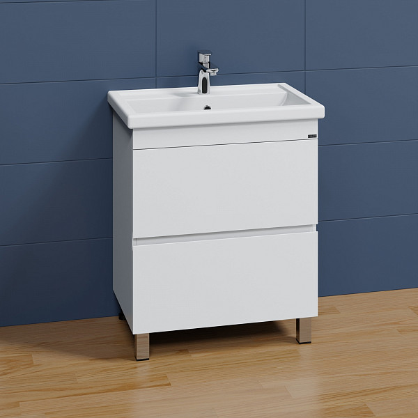 Тумба для умыв. "Марс 70" 2 ящ. напол. (ум. Фостер 70) СанТа