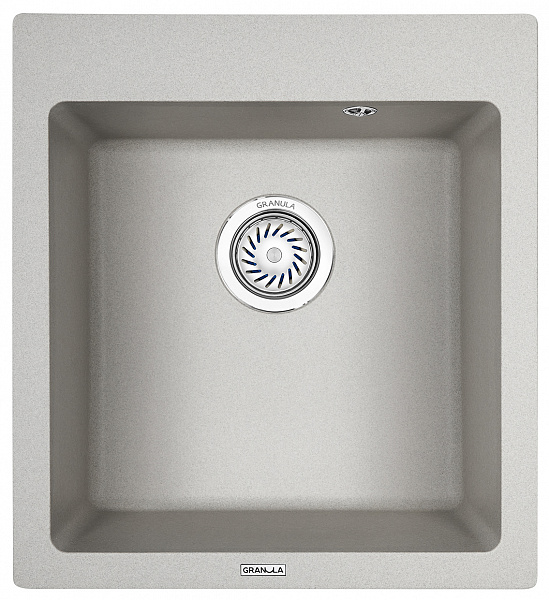 Мойка кухонная Granula квадратная кварц 4651, БАЗАЛЬТ