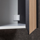 Шкаф-пенал Velvex Klaufs черный, шатанэ ppKLA.110-617.217