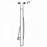 Клавиша смыва Geberit Sigma 20 115.882.JT.1