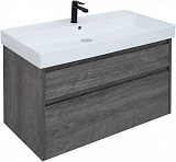 Тумба под раковину Aquanet Nova Lite 90 дуб рошелье (2 ящика) 00242267